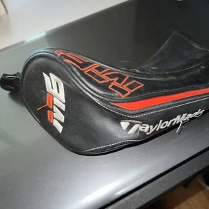 Copricapo in legno Fairway TaylorMade M6 nero rosso come nuovo - Foto 1 di 17