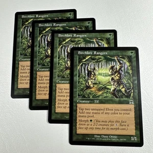 X4 (Playset) - Birchlore Rangers - LP Regular #248 Onslaught 2002 - Picture 1 of 2