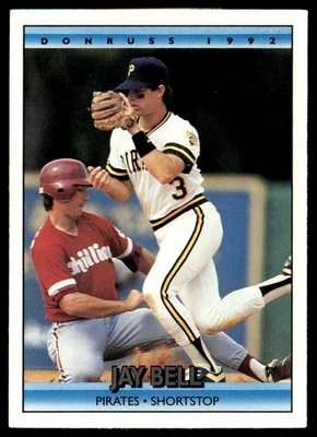1992 Donruss Jay Bell Pittsburgh Pirates #100 - Image 1 of 2