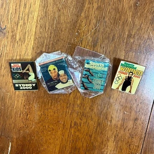 4er Set Sydney 2000 Olympics Sports Illustrated Collector's Pin Collection - Bild 1 von 8