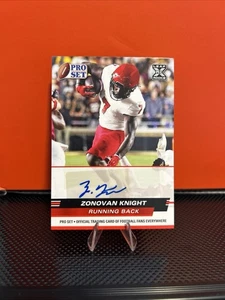 2022 Leaf Pro Set Draft - Autographs Zonovan Knight #PSA-ZK1 Red (AU, RC) - Bild 1 von 2