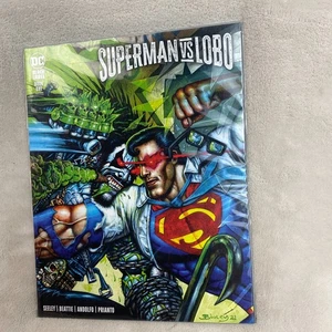 Superman VS Lobo # 1 Cover B NM DC Black Label 2021 - Picture 1 of 2