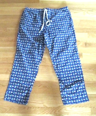 PANTALONES DE SALÓN PIJAMA HOMBRE VINEYARD VINES ESTAMPADO SANTA BALLENA XXL Foto 1 de 4