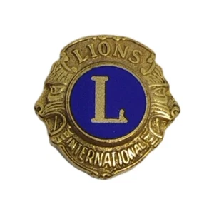 Lions Club International Vintage Anstecknadel Hutnadel Krawattenklammer - Bild 1 von 3