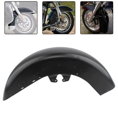 Guardabarros delantero negro apto para Harley Touring Electra Glide Road King FLHT 2014-2024 Foto 1 de 4