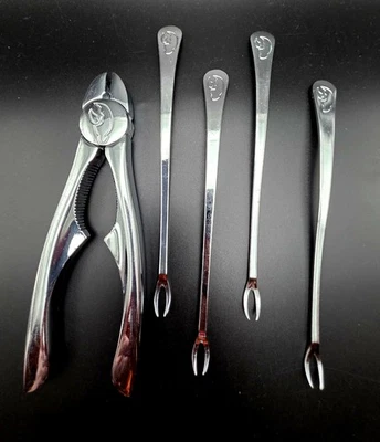 MSC International Lobster Cracker And 4 Seafood Forks Beach House Party Crab - Image 1 of 4