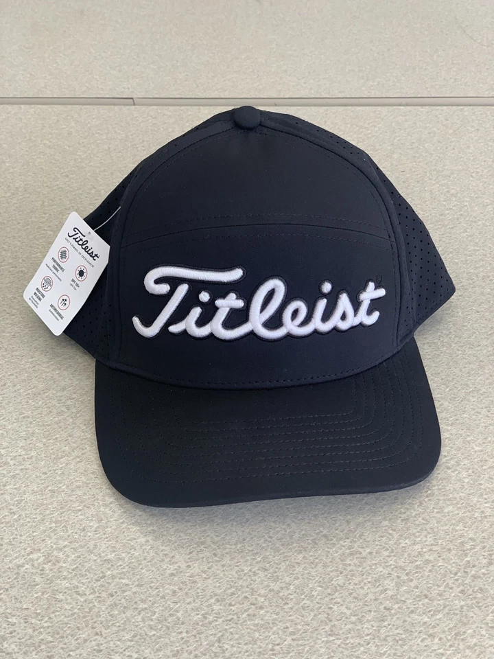 Gorra ajustable Titleist Golf 2023 Diego Snapback negra/blanca Foto 1 de 4