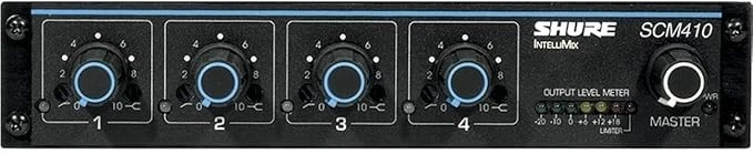 Shure SCM410 Automatic Microphone Mixer - Shure USA - Image 1 of 3