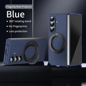 Funda Para Samsung Galaxy Z Plegable 7 6 5 4 3 PC con Vidrio Templado + Anillo Cubierta Teléfono - Imagen 1 de 44