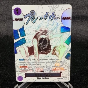 One Piece Gear Two OP11-080 A Fist of Divine Speed SP Luffy Parallel English - Picture 1 of 2