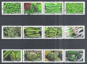 autoadhesifs n°739 à 750 flore.légumes - Picture 1 of 1
