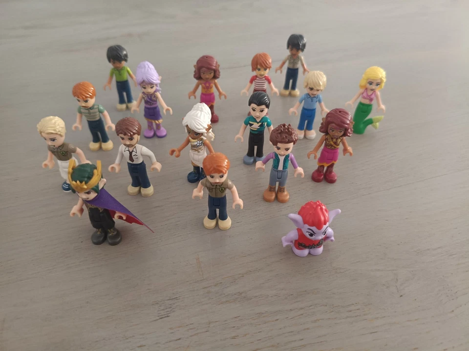 Lego Friends Elves Minifiguren Mikropuppe männlich weiblich Mann Frau Auswahl