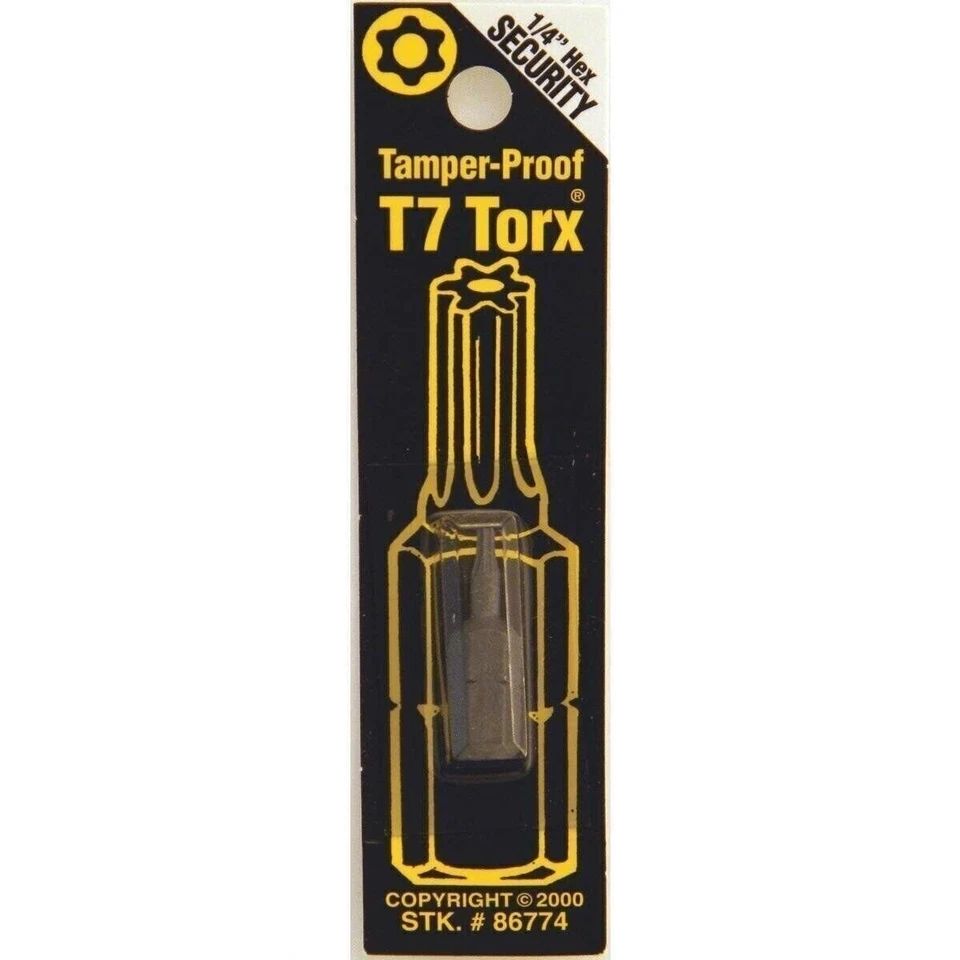 Best Way Tools T7 Tmpr Security Bit - Image 1 of 1