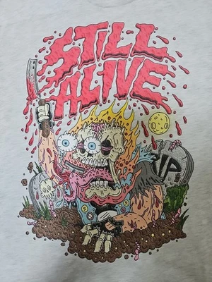 CHX Chicago heavy metal band artist Graphic T-Shirt Size L Unisex Still Alive  - Image 1 of 4