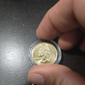 2003 P Missouri 24 karat gold plated Quarter - Picture 1 of 2
