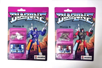 TRANSFORMERS Autobots G1 DIACLONE Micros A+B Frenzy and Rumble Custom New Box - Image 1 of 4