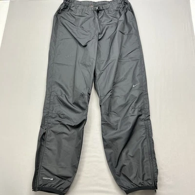 Pantalones de lluvia Nike ACG para hombre grandes negros senderismo camping golf empacables con cinturón Foto 1 de 4