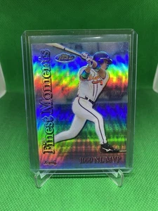 2000 Topps Finest Chipper Jones Finest Moments Refractor #FH1 Atlanta Braves HOF - Bild 1 von 2