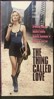 ‘The Thing Called Love’ (1993 VHS) River Phoenix, Sandra Bullock ~BOXED SHIPPING - Image 1 of 4