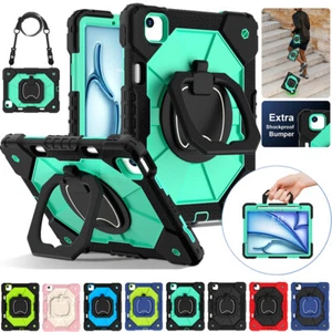 Funda protectora resistente a prueba de golpes con soporte para iPad Air 11 M3 modelo 2025 con soporte para lápiz - Imagen 1 de 54