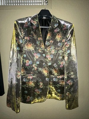 Blazer floral para hombre mediano/40R Foto 1 de 4