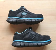 sketchers for women steel toe