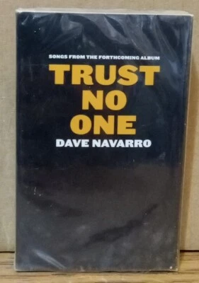 "New" Dave Navarro - Trust No One (Promotional Cassette Single) - Image 1 of 3