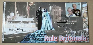 DECOMMISSIONING ROYAL YACHT BRITANNIA COVER SIGNED BY ADMIRAL SIR LINDSAY BRYSON - Picture 1 of 3
