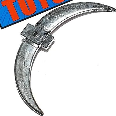 Vtg Robo KATS Cheetan SWORD blade Tek Toy Cheetah Cat chrome weapon accessory B - Image 1 of 4