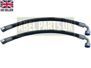 JCB PARTS - HOSE 3/8 BSP 410MM SET OF 2 PCS. (PART NO. 612/21100) - Picture 1 of 3
