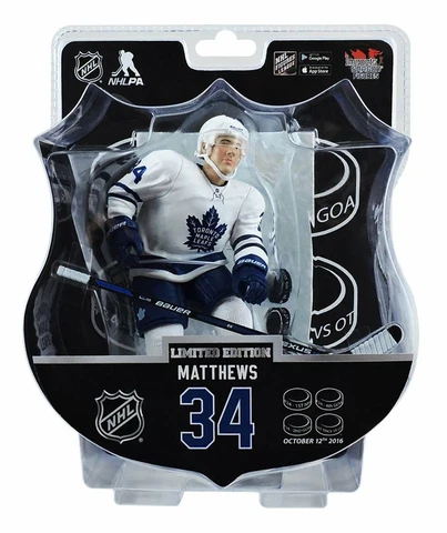 Auston Matthews Toronto Maple Leafs Imports Dragon Figure NIB NHL Hockey 4 Goals Cover
