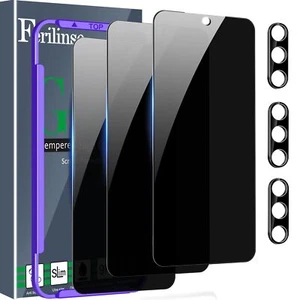 3+3 Protector De Pantalla Privacidad y Camara Para Samsung Galaxy S25+ Plus 2025 - Picture 1 of 6