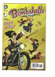 DC Comics Bombshells #1 Oct. 2015 NM or Better - Foto 1 di 1