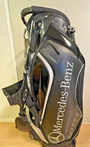 Mercedes-Benz Stand Golf Club Bag Caddie Caddy Black 9.0 For 46 Inch - Picture 1 of 5