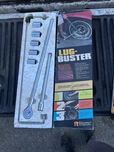 VTG LUG-BUSTER Lug Nut Removal Tool Universal 8 Piece SAE Set/ Metric - Picture 1 of 8
