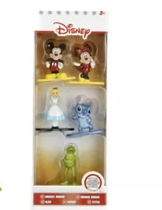Nano Metalfigs Disney Die-Cast Mini Figures Mickey Minnie Stitch Kermit Alice - Picture 1 of 5