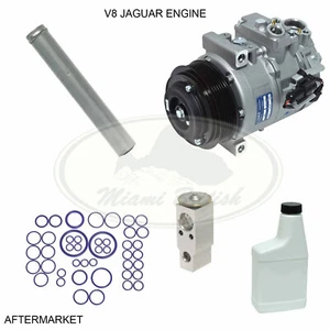 LAND ROVER AC A/C COMPRESSOR KIT RANGE SPORT LR3 V8 KT5325 LR012593 AFT - Bild 1 von 1