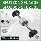 BallScrew SFU1204 SFU1605/1604/1610 SFU2005 SFU2505 & Support &Housing&Coupler
