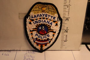 police patch  LAFAYETTE POLICE INDIANA - Picture 1 of 1