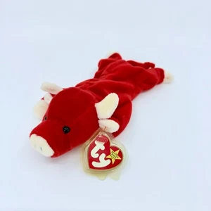 Ty Beanie Baby Snort the Red Bull 1995 - Picture 1 of 6