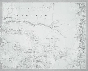 NEUENHAUS - Landkarte - August Papen - kolorierter Stahlstich 1842 - Bild 1 von 2