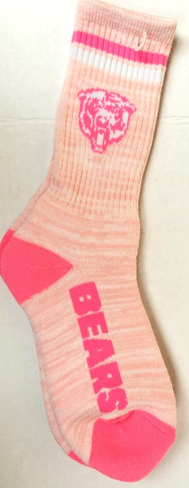 Calcetines rosas NFL Chicago Bears, nuevos (bonitos en rosa) Foto 1 de 1