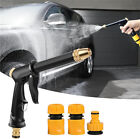 High Pressure Water Spray Gun Metal Brass Nozzle Wash Hose Pipe Car Garden Lawn