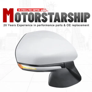Passenger Side Mirror for Toyota Camry 2018-2020 Power Heated Turn Light New - Picture 1 of 9