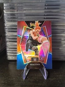 2022 Panini Select WWE Premier Level rot und blau Becky Lynch #177 - Bild 1 von 3