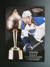 2012-13 Panini Rookie Anthology Hockey Hart Contenders /999 David Backes #H23