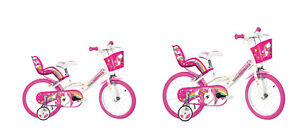 Unicorn Bikes Childrens Bicycle Adjustable Basket Rear Doll Carrier Dino Bikes