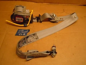 2006-2011 HYUNDAI ACCENT 2 DOOR *FRONT PASSENGER/ RIGHT SIDE SEAT BELT OEM GRAY - Picture 1 of 8