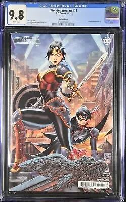 Wonder Woman 12 CGC 9.8 Tony S. Daniel Variant Cover - Image 1 of 3