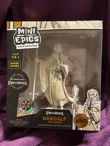 Weta Mini Epics Lord Of The Rings Gandalf The White - Limited 20th Anniversary - Picture 1 of 8